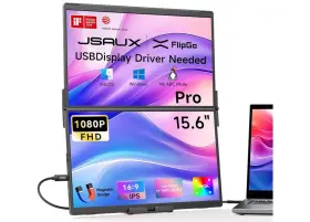 PM0209 JSAUX Flipgo Pro Dual Screen Monitor Laptop Extender