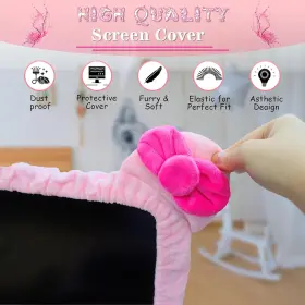 445044151159 KAKUROOKIE Monitor Cover Cat Ear Design Cute #2