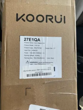 27E1QA KOORUI Gaming Monitor Power Hdmi Cable #3