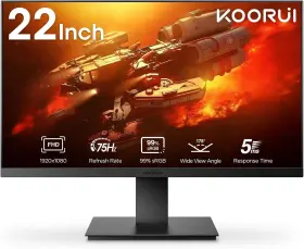738060954147 KOORUI Monitor Srgb Tilt Adjustment Vesa