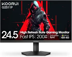 G2511P KOORUI Gaming Monitor Fhd Ips Display