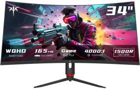 921958601221 KTC Ultrawide Monitor Wqhd Curved Gaming