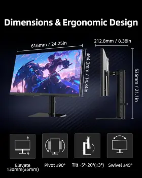 921958687027 KTC Gaming Monitor Uhd Ips Panel Mprt Hdr