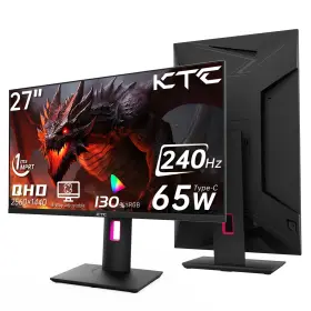 H27E22-YL KTC Qhd Gaming Monitor Usb Displayport Hdmi
