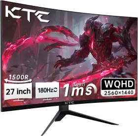 H27S17C KTC Wqhd Curved Gaming Monitor Srgb
