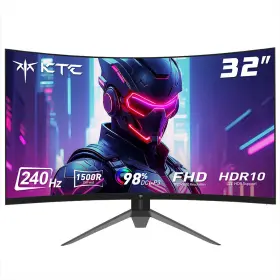 H32S17F KTC Curved Gaming Monitor Hva Adaptive Sync Ips Fhd