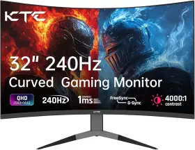 H32S25E KTC Qhd Curved Gaming Monitor