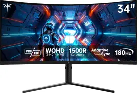 H34S5 KTC Uwqhd Curved Gaming Monitor