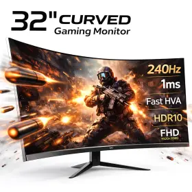 KTC-G32P5 KTC Gaming Monitor Fhd Curved Desktop Display Vesa