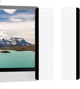 LE-2PCLIUYANBAN LECHAY Monitor Memo Board Holder Acrylic Mes