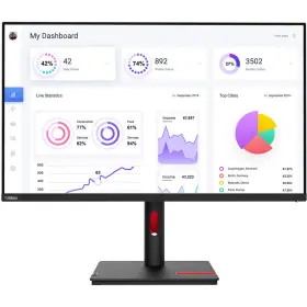 63B0MAT6US LENOVO Thinkvision Ips Wled Monitor Raven