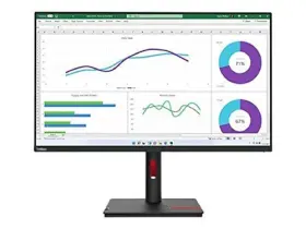 63D3GAR1US LENOVO Thinkvision Wqhd Wled Lcd Monitor Raven
