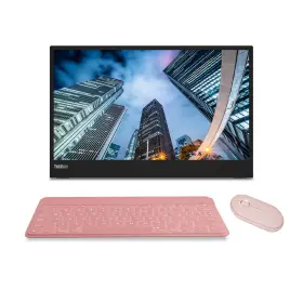 840104334690 LENOVO Thinkvision Monitor Pink Keyboard Mouse