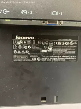 L2251PWD LENOVO Thinkvision Monitor Displayport Vga #3