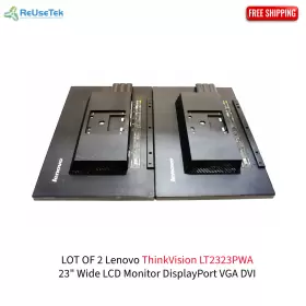 LT2323PWA LENOVO Thinkvision Lcd Monitor Displayport Vga Dvi #2