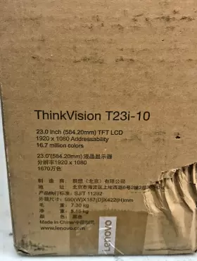 T23I-10 LENOVO Thinkvision Fhd Ips Led Monitor #2