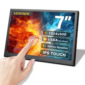 P70C-T LESOWN Touch Ips Monitor Dual Speakers Audio Jack Cap