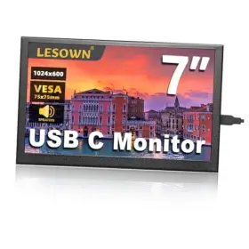 P70D LESOWN Mini Monitor Ips Lcd Screen Usb