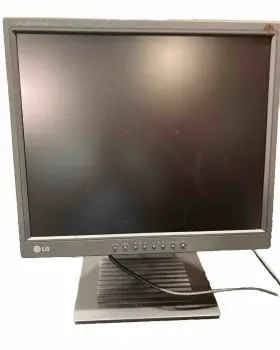 1710SK LG Flatron Lcd Monitor Power Cord Vga Great