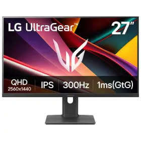 Lg 27g64na-b - 27 Inch Ultragear G6 Ips Qhd 300hz 1ms G-sync Compatible Freesync Premium Ga Lg 27g64na-b - 27 Inch Ultragear G6 Ips Qhd 300hz 1ms G-sync Compatible Freesync Premium Ga