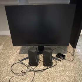 27GN65S-B LG Monitor Dp Hdmi Headphone Jack Speakers