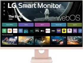 27SR50F-P LG Ips Myview Smart Monitor Remote Pink