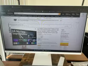 27SR50F-W.AUS LG Fhd Ips Led Smart Monitor