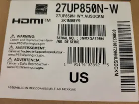 27UP850-W LG Monitor Uhd Ips Display #3