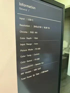 32EP950-B LG Ultrafine Hdr Oled Monitor Burn #2