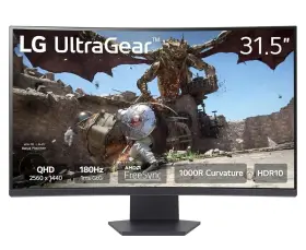 32GS60QC-B LG Ultragear Curved Gaming Monitor Qhd