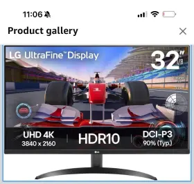 32UR500K-B LG Ultrafine Uhd Monitor Speakers