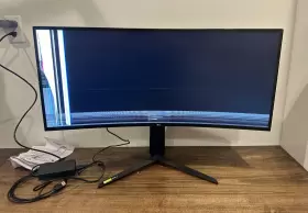 34GP83A-B LG Ultragear Curved Gaming Monitor