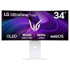 34GX90SA-W LG Ultragear Uwqhd Curved Oled Hdr Gaming Monitor