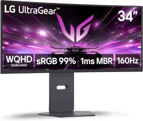 34G600A-B.AUS LG ELECTRONICS INC Ultragear Wqhd Curved Gaming