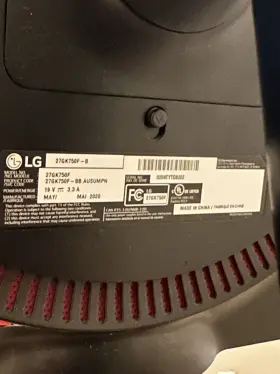 K750F LG Refresh Rate Monitor #3