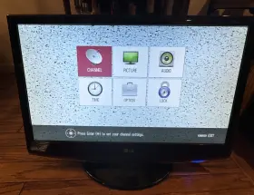 M2762DL LG Flatron Widescreen Led Lcd Monitor Dvi Vga Tilt