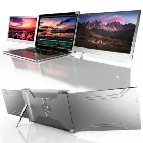 680358065175 LIMINK Triple Monitor Extender Screen