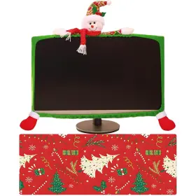 AG014 LOTADILO Pack Christmas Monitor Covers Mouse Pad Set