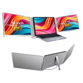 445038820801 LUKYAMZN Triple Monitor Fhd Ips Dual Screen