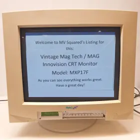 MXP17 MAG INNOVISION Crt Monitor Gaming Vga Comp