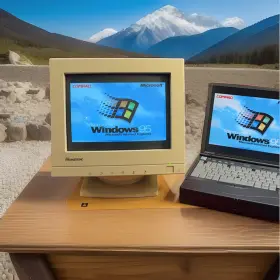 C-SV1450PS MAGITRONIC Crt Tube Vga Svga Monitor Windows