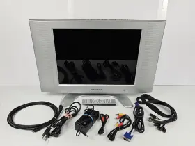 Magnavox 20mf200v Lc 20 Inch Tv Retro Gaming Monitor Hdmi Vga Remote Cables Tested