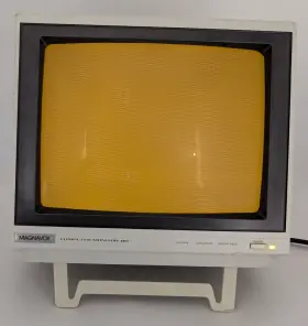 BM76220746 MAGNAVOX Amber Crt Video Monitor #2