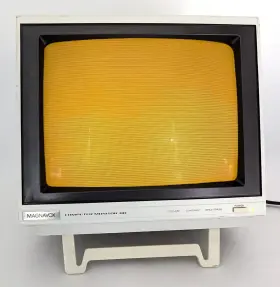 BM76220746 MAGNAVOX Amber Crt Video Monitor