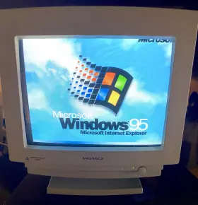 CM2015D1 MAGNAVOX Crt Monitor Enhanced Vga Gaming