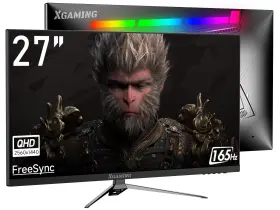 787353363470 MEMZUOIX Qhd Gaming Monitor Ips Rainbow Lights