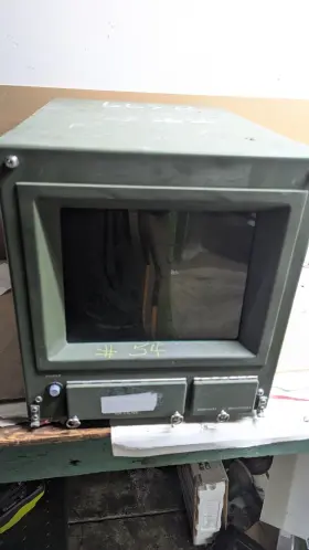486880-1 MILTOPE Crt Rugged Military Monitor
