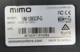 UM-1080CP-G MIMO Touchscreen Monitor Display Vue Hdmi Capture #3