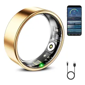 B0FNQD4ZBH MIRLRAY Smart Ring Tracker Blood Oxygen Heart Rate