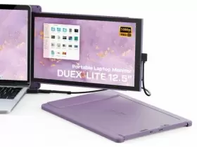 78220453 MOBILE PIXELS Duex Lite Monitor Laptops Misty Lilac 78220453 MOBILE PIXELS Duex Lite Monitor Laptops Misty Lilac